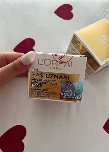 Beden Renk L'Oréal Paris Yaş Uzmanı 30+ Kırışıklık Karşıtı Nemlendirici