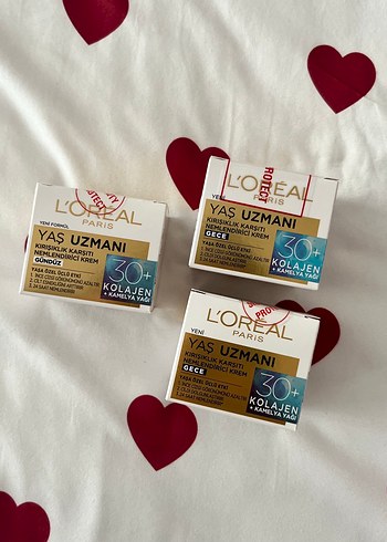 Beden L'Oréal Paris Yaş Uzmanı 30+ Kırışıklık Karşıtı Nemlendirici