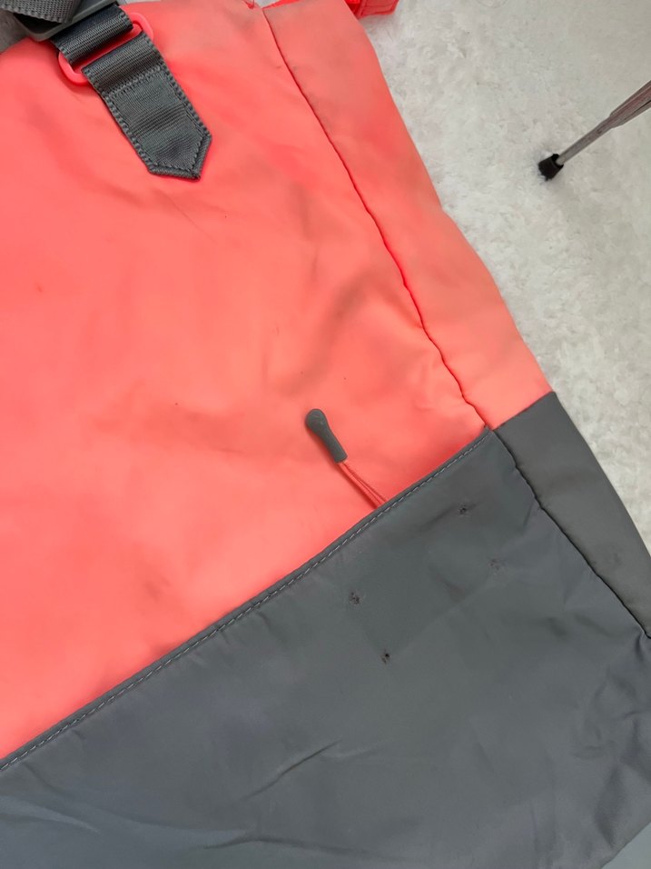 Fermuarlı Pembe Gri Kadın Spor Çanta 
Adidas Marka - Görsel 4