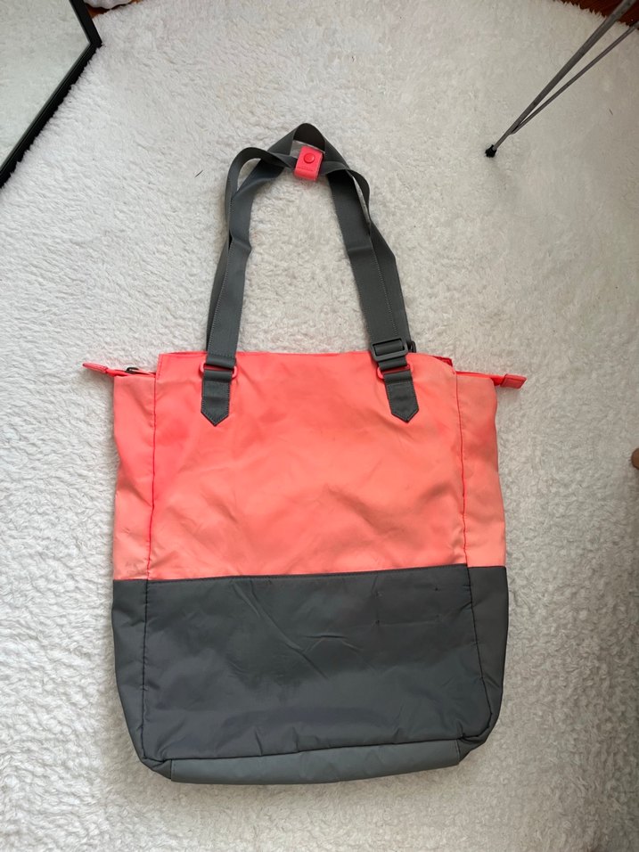 Fermuarlı Pembe Gri Kadın Spor Çanta 
Adidas Marka - Görsel 3