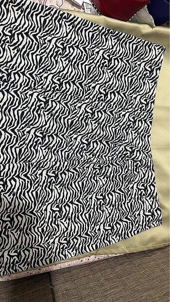 Trendyol & Milla Zebra desenli etek