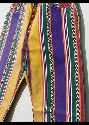 Renkli Bohem Pantolon - Görsel 5