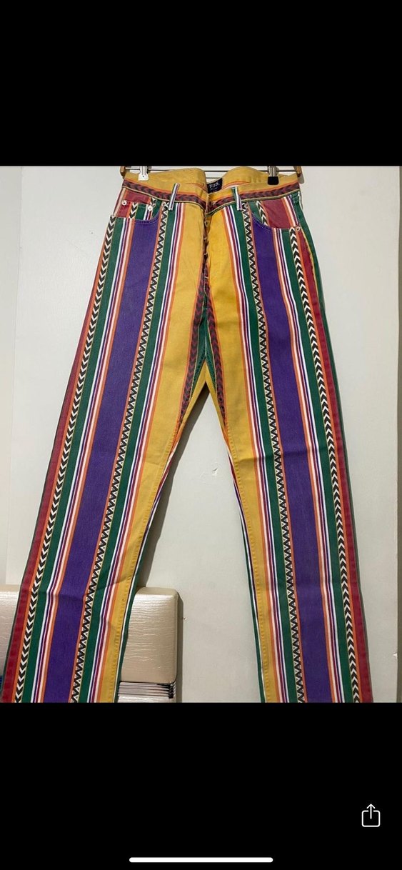 Renkli Bohem Pantolon - Görsel 2