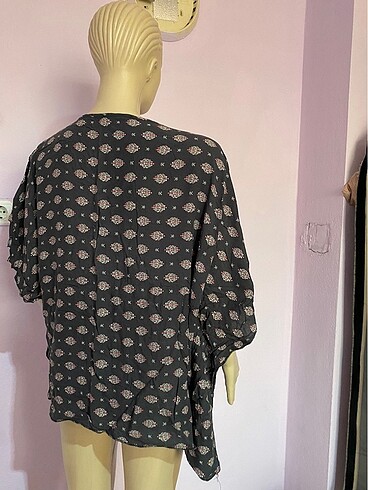 Yarasa kol gömlek - Görsel 3