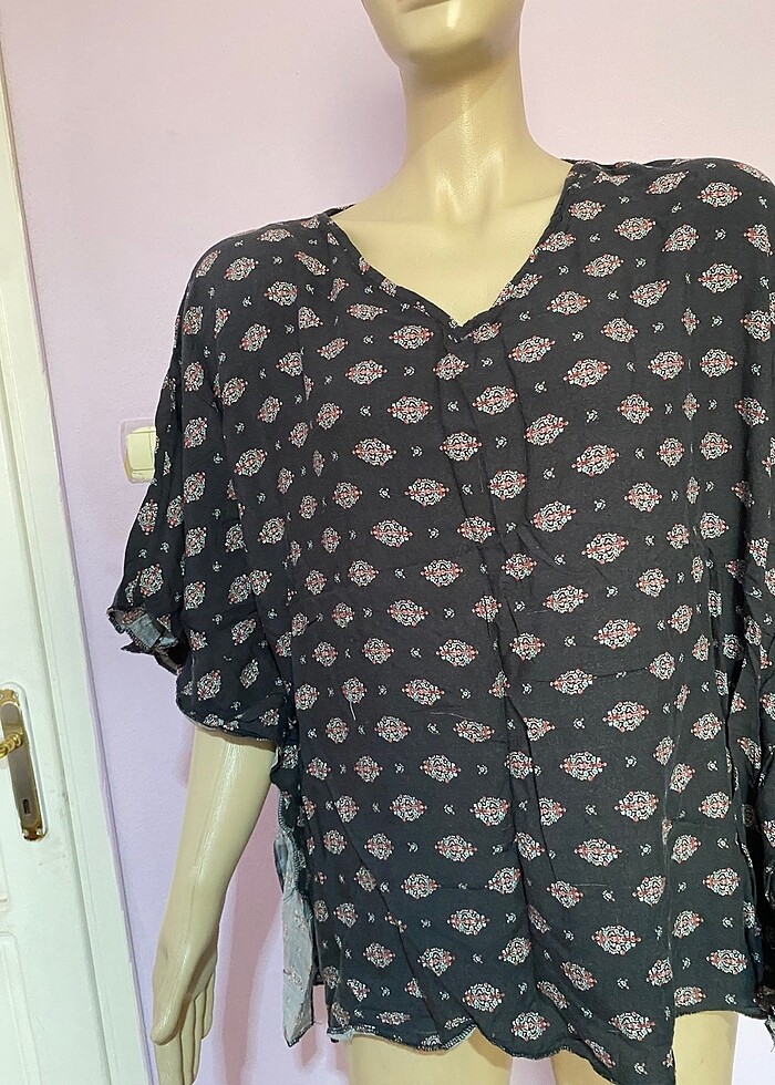 Yarasa kol gömlek - Görsel 2