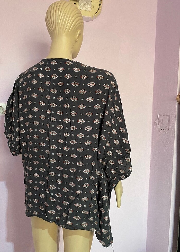 Yarasa kol gömlek - Görsel 3