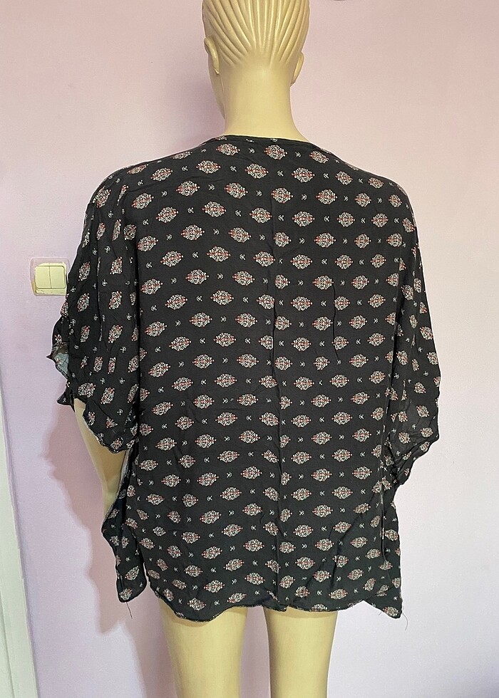 Yarasa kol gömlek - Görsel 4