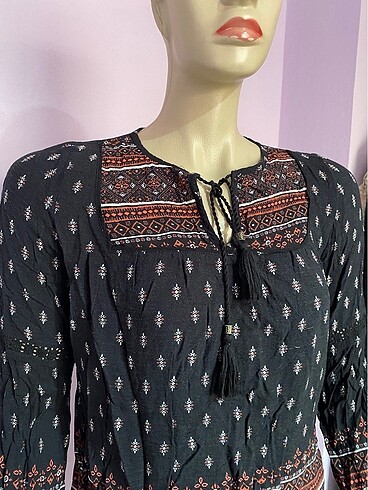 Etnik gömlek - Görsel 5