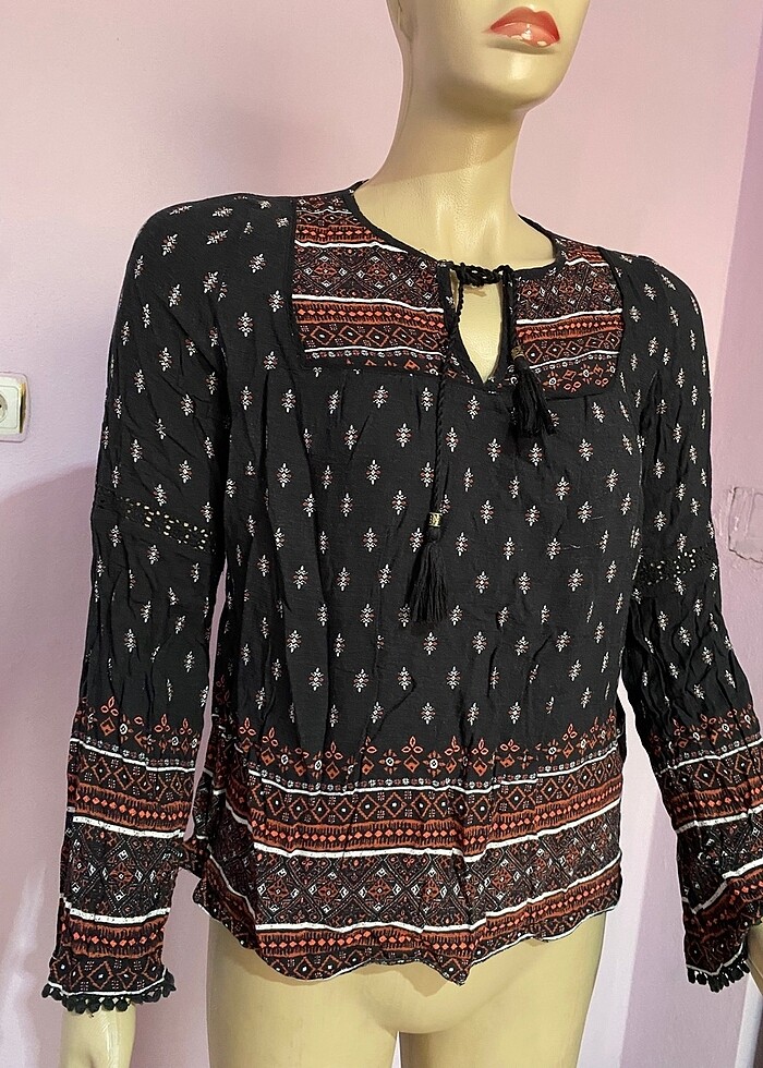 Etnik gömlek - Görsel 3