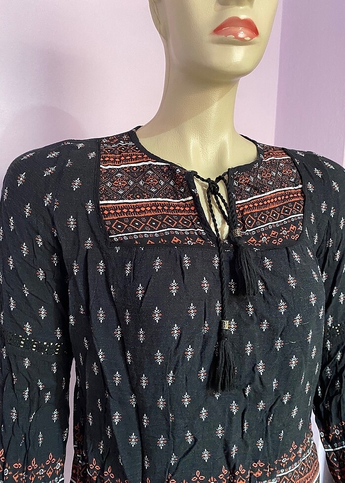 Etnik gömlek - Görsel 5