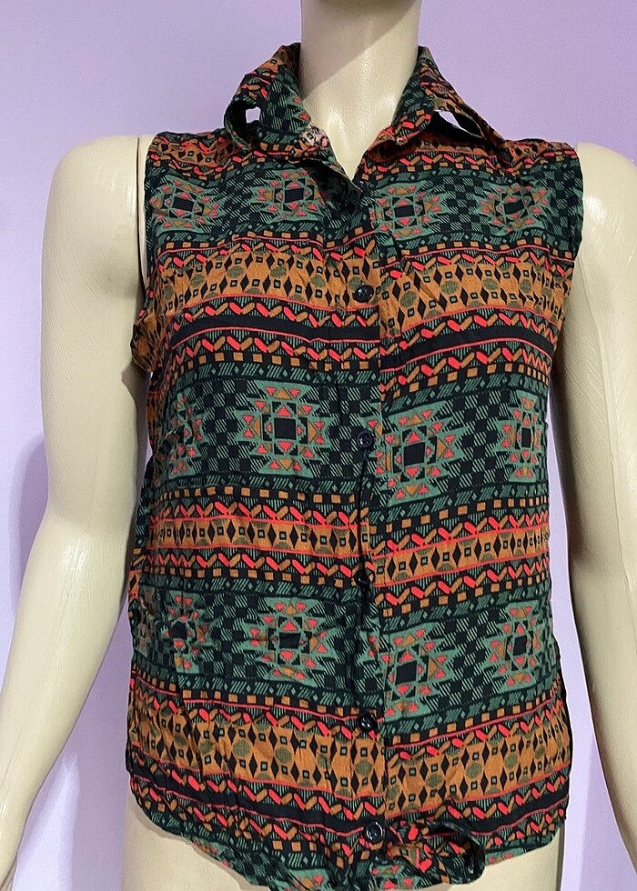 Etnik gömlek - Görsel 2