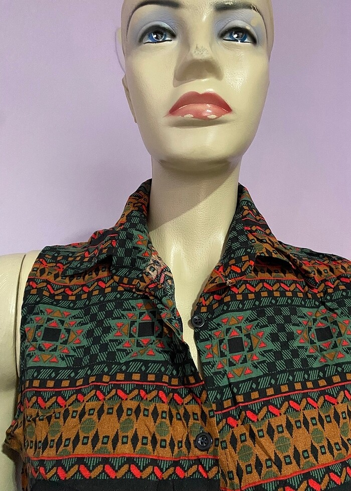 Etnik gömlek - Görsel 3