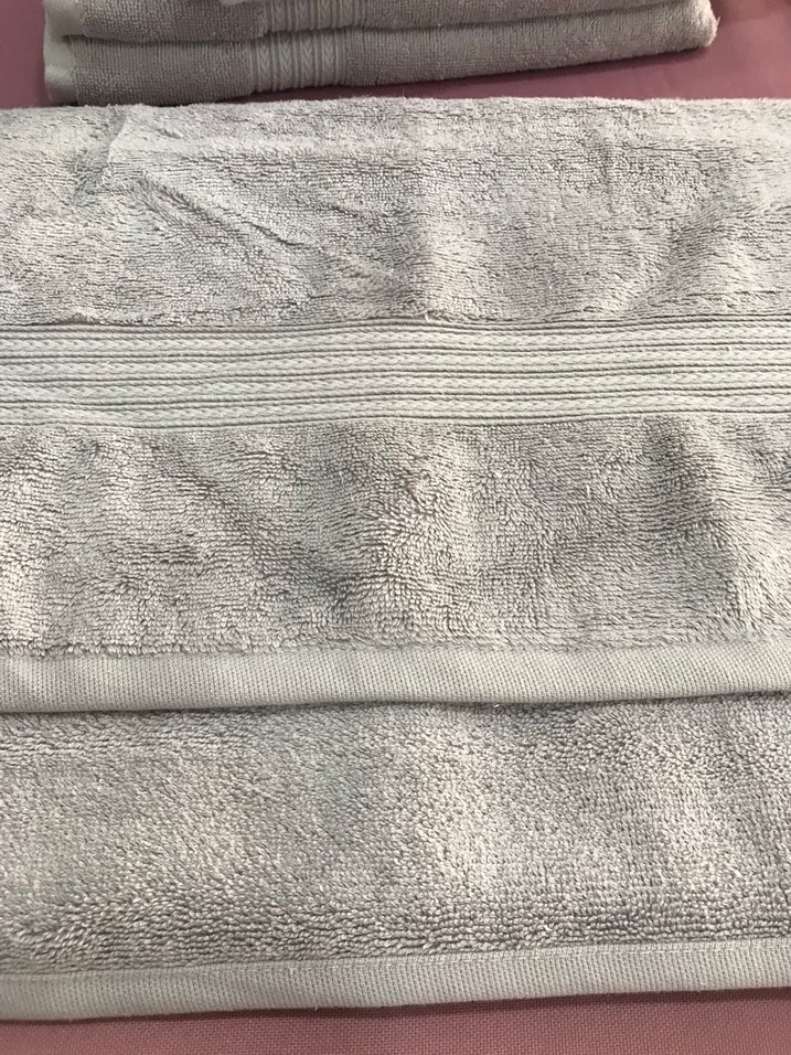 Gri Bohem Tarzı Havlu - Görsel 4