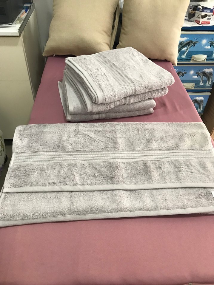 Gri Bohem Tarzı Havlu - Görsel 5