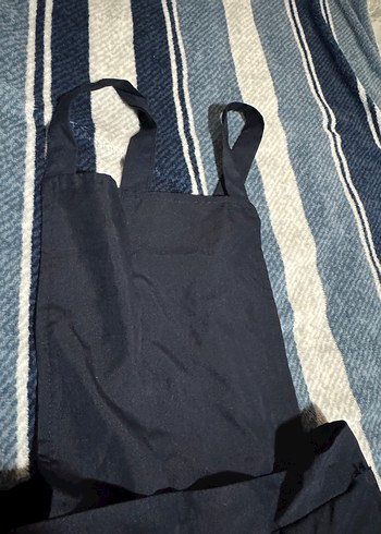 Kadın Siyah Midi Uzun Askılı Tulum - Görsel 2