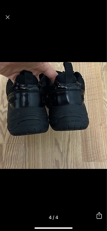 37 Beden siyah Renk Orjinal Calvin Klein MAYA Canvas Sneaker