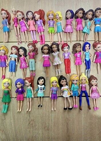 Küçük poly pocket Barbieler