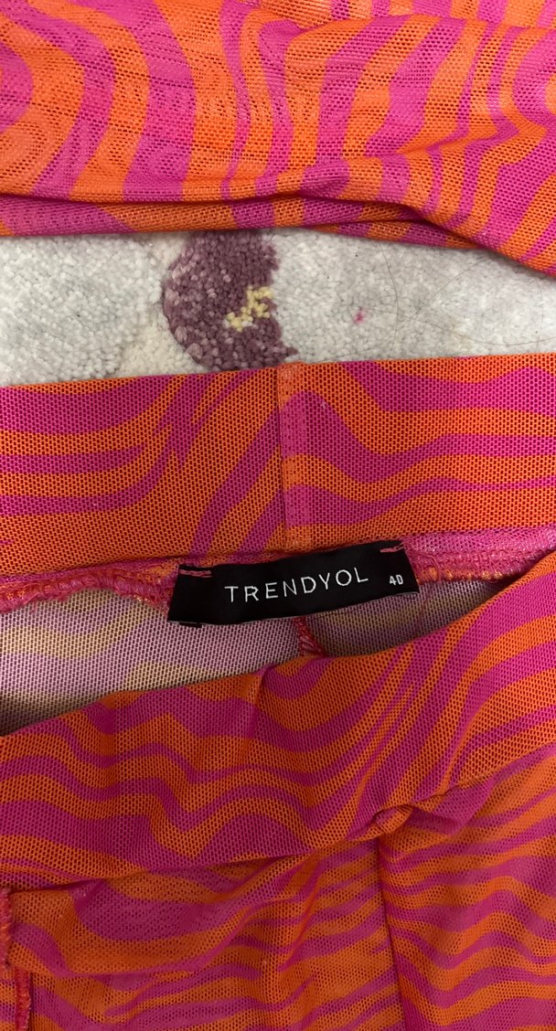 Kırmızı Bağcıklı Bohem Kadın Plaj giyim - Görsel 4