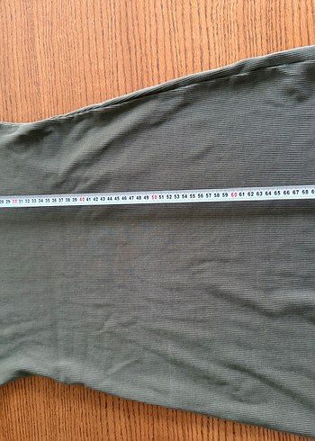 Mudo Kolsuz, mini Kesim, Haki Kadın elbise - Görsel 5