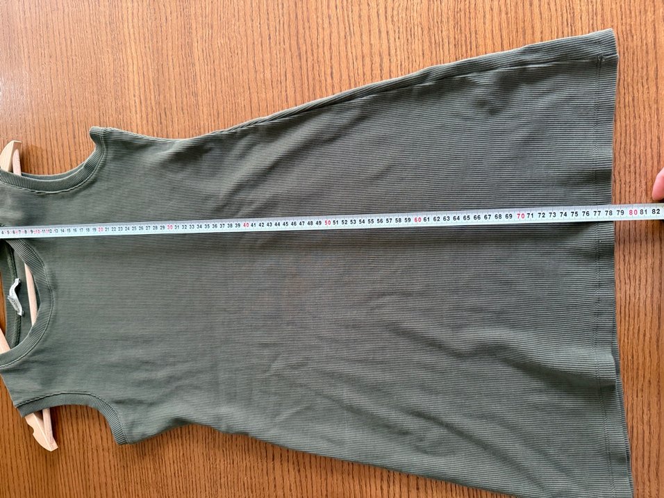 Mudo Kolsuz, mini Kesim, Haki Kadın elbise - Görsel 5