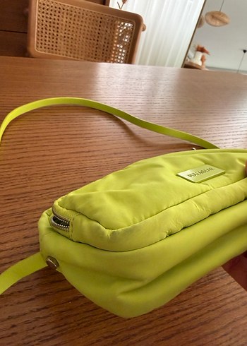 Pull bear Yeşil Fermuarlı Kadın Çapraz Çanta - Görsel 2