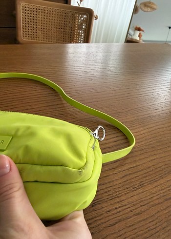 Pull bear Yeşil Fermuarlı Kadın Çapraz Çanta - Görsel 3