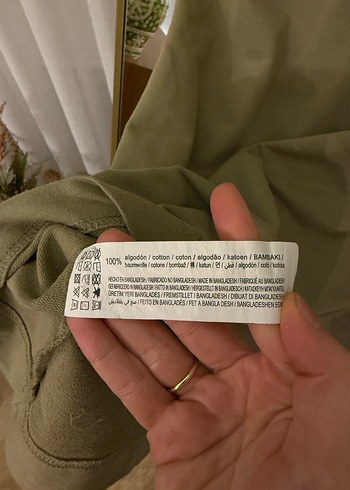 Pull bear Kısa Kollu Salaş Tişört Elbise - Görsel 8