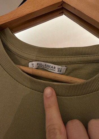 Pull bear Kısa Kollu Salaş Tişört Elbise - Görsel 5