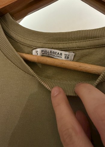 Pull bear Kısa Kollu Salaş Tişört Elbise - Görsel 6