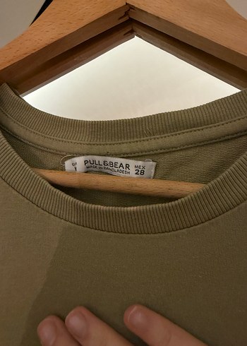 Pull bear Kısa Kollu Salaş Tişört Elbise - Görsel 7