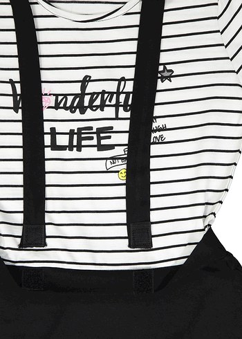 Lcw Siyah Askılı Kemerli Elbise - Görsel 2