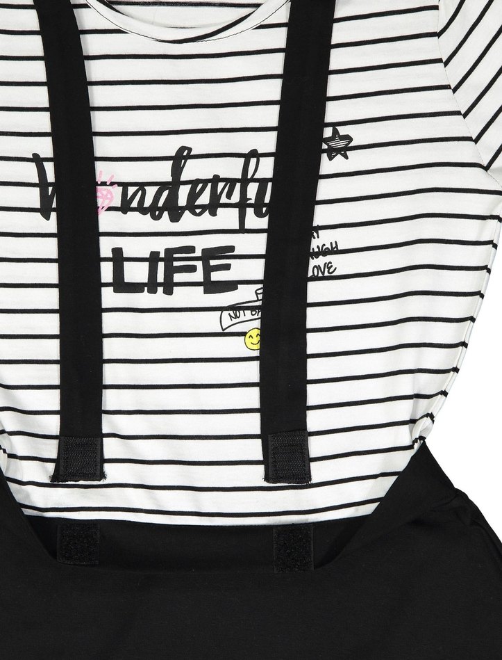 Lcw Siyah Askılı Kemerli Elbise - Görsel 2