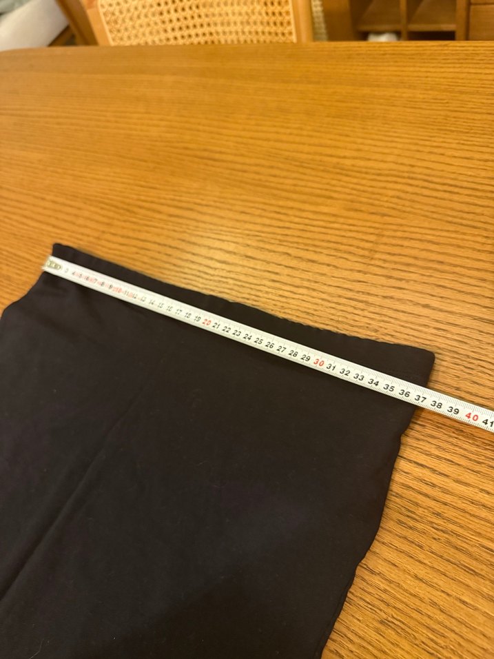 H&M Siyah penye Mini Etek Kadın - Görsel 2