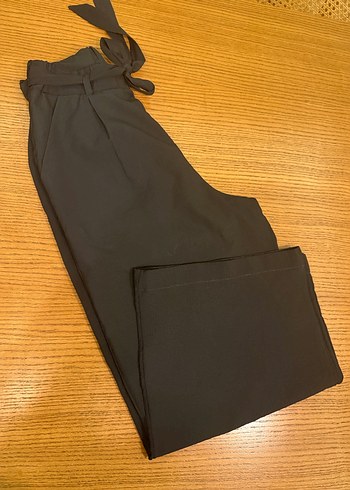 Siyah Kadın Kumaş Pantolon - Görsel 3