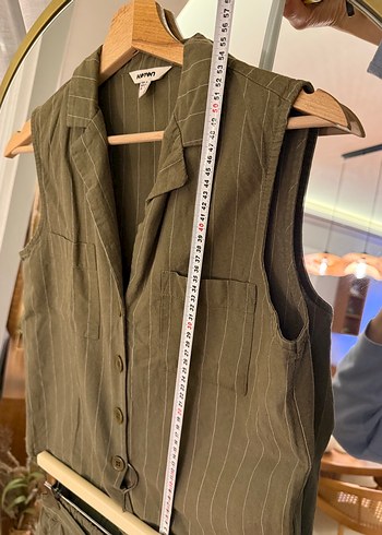 Koton Haki Kolsuz Kadın Takım - Görsel 5