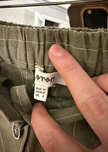 Koton Haki Kolsuz Kadın Takım - Görsel 9