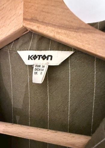 Koton Haki Kolsuz Kadın Takım - Görsel 10