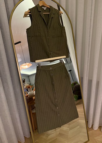 Koton Haki Kolsuz Kadın Takım - Görsel 2