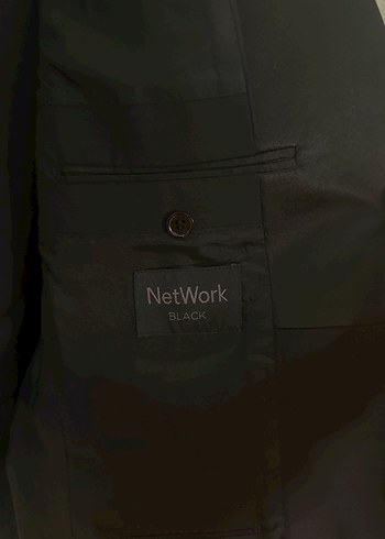 Siyah Yün Karışımlı Smokin Takım Elbise 56 - Görsel 7