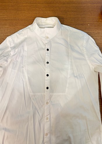 Siyah Yün Karışımlı Smokin Takım Elbise 56 - Görsel 16