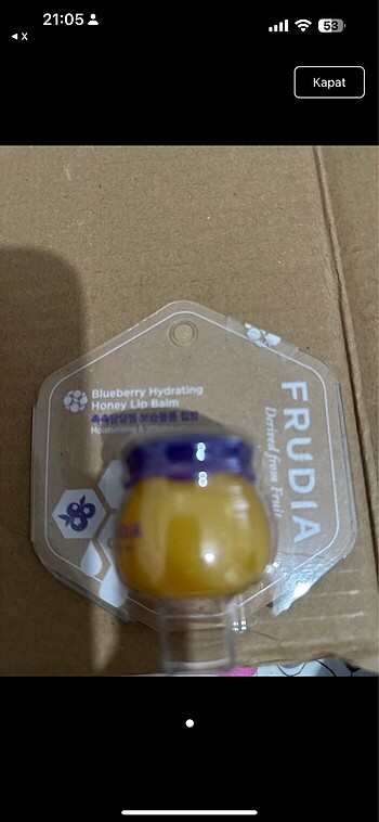 2 adet frudia balm