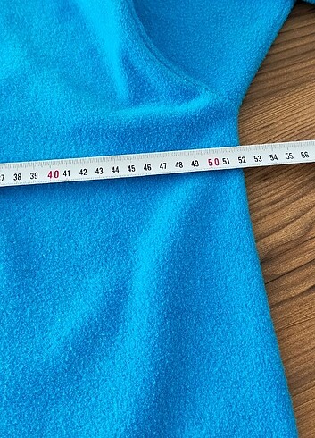 m Beden mavi Renk Peluş pijama takımı
