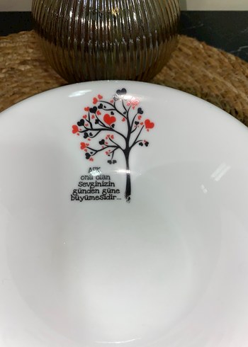 Bernardo Beyaz Seramik Fincan ve Tabak Seti - Görsel 2