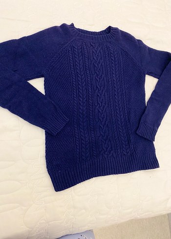 GAP Çocuk Lacivert Yün Kazak - Görsel 3