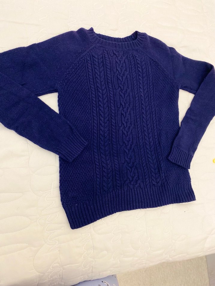 GAP Çocuk Lacivert Yün Kazak - Görsel 3