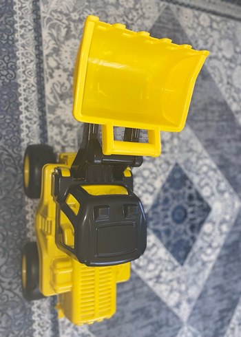 Sarı Renkli Oyuncak Kepçe Araba - Görsel 3