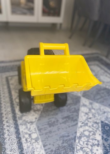 Sarı Renkli Oyuncak Kepçe Araba - Görsel 2