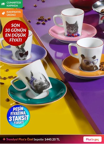 Porland fincan takımı - Görsel 9