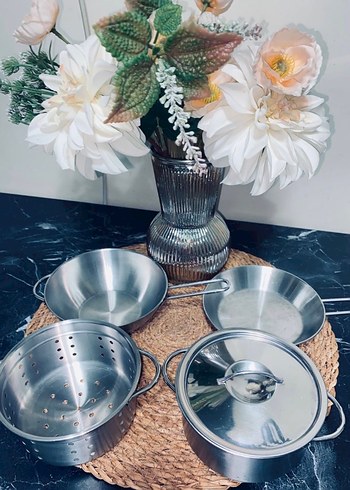 İkea oyuncak mutfak tencere seti - Görsel 2