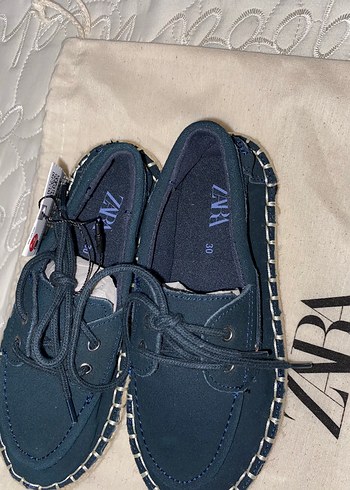 Zara jüt süet denizci ayakkabı - Görsel 5